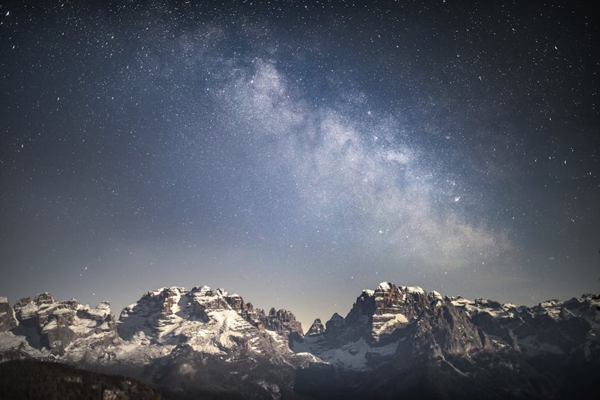 starry night sky